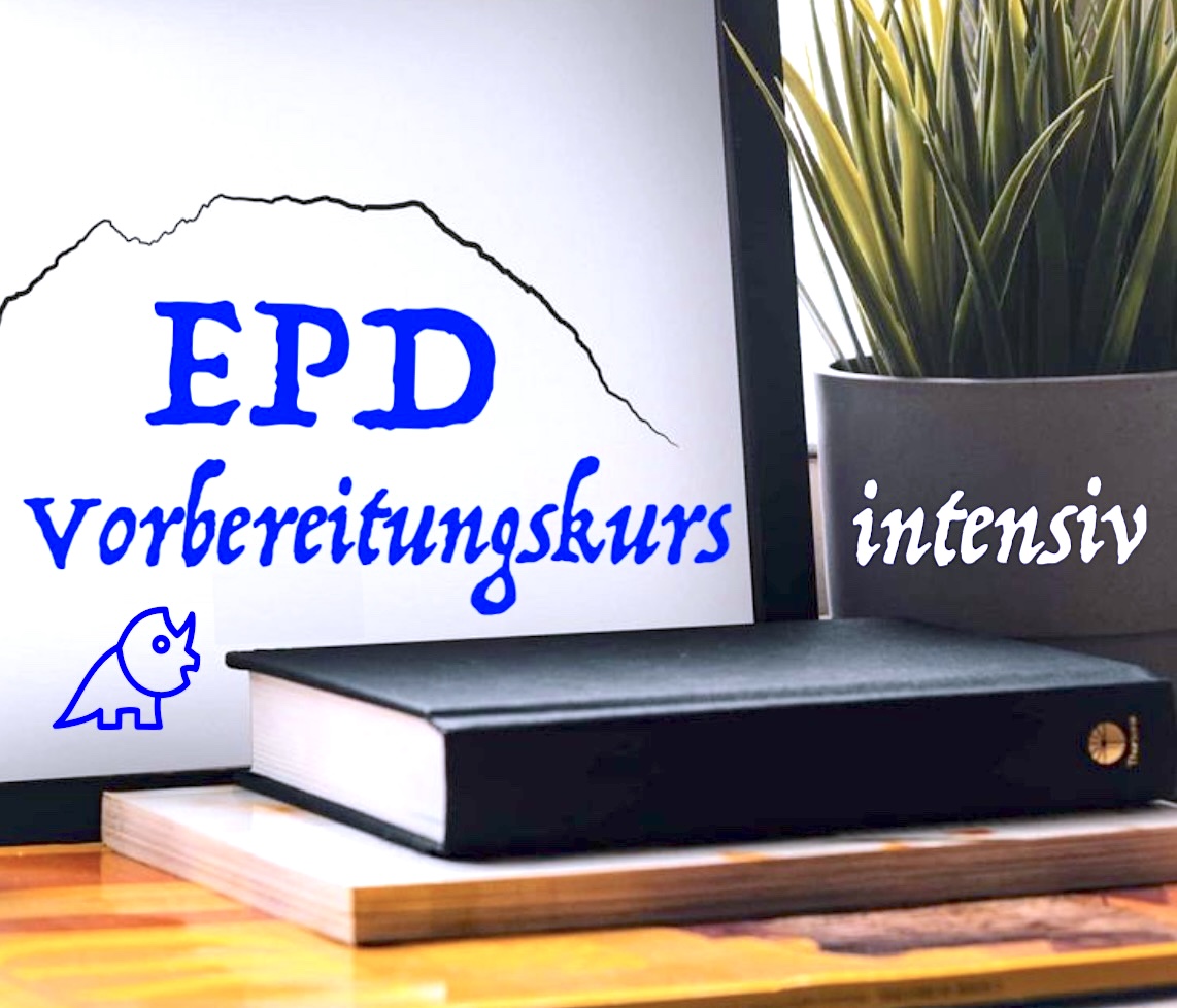 EPD-PRÜFUNGSVORBEREITUNG INTENSIV (JÄNNER 2026)